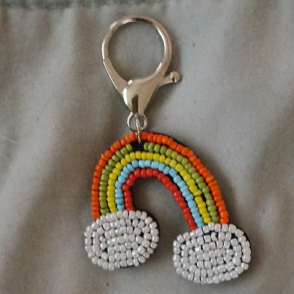 Rainbow Key Chain - Picture 1 of 4